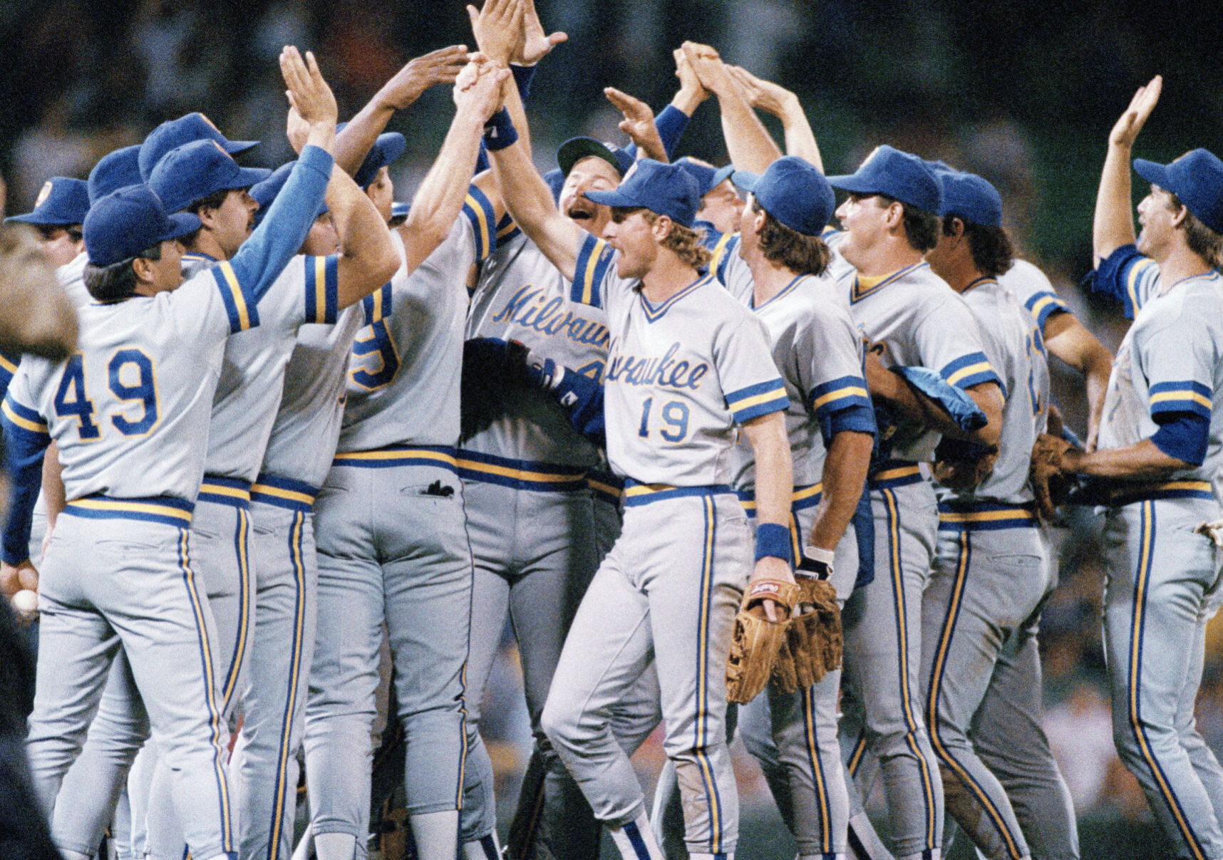 Brewers vs White Sox 1987 - 13th win